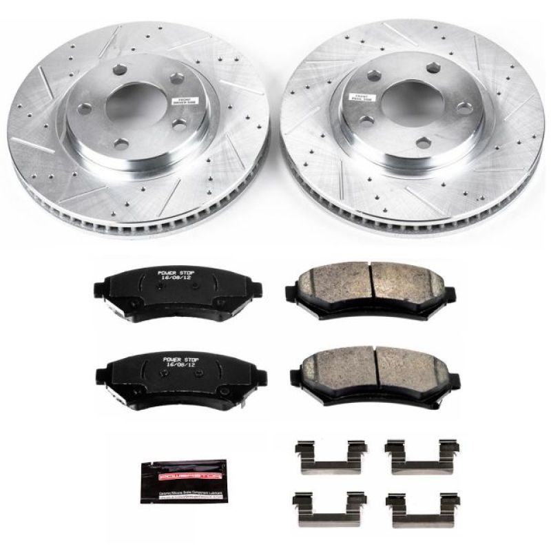 Power Stop 00-04 Buick LeSabre Front Z23 Evolution Sport Brake Kit Brake Kits - Performance D&S PowerStop
