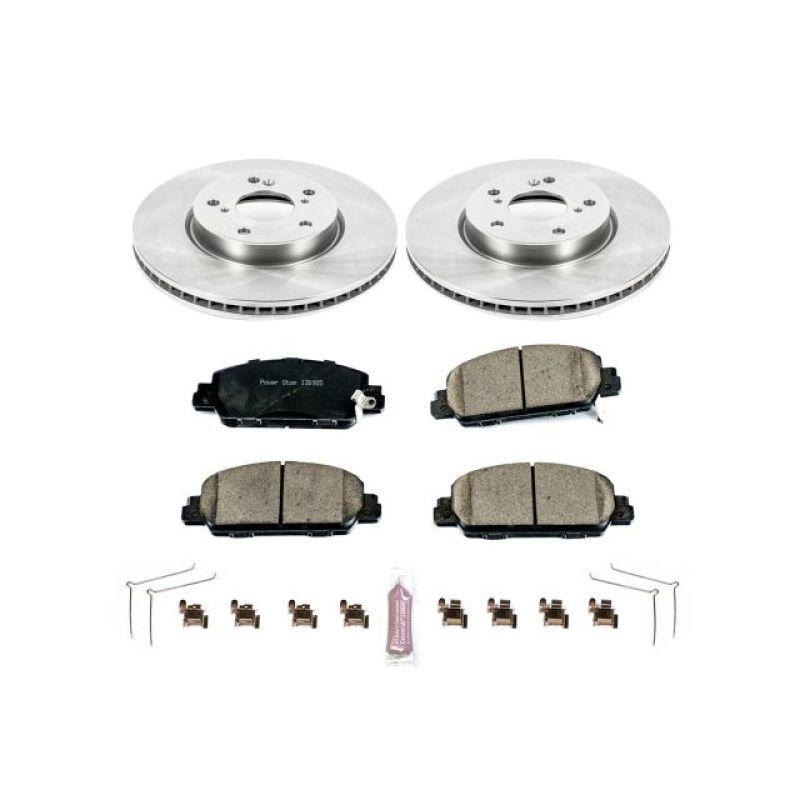 Power Stop 13-19 Honda Accord Front Autospecialty Brake Kit Brake Kits - OE PowerStop