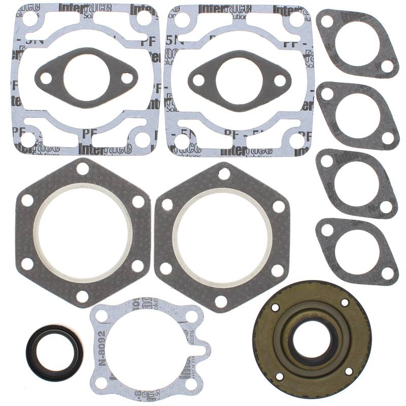 Vertex Gaskets 70-74 Polaris Charger/Charger SS/TX Complete Gasket Kit w/ Oil Seals Engine Hardware Vertex Pistons