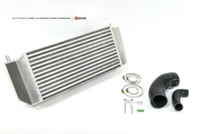 AMS Performance 2015+ Ford F-150 2.7L/3.5L / 17-19 Ford Raptor 3.5L 5.5in Thick Intercooler Upgrade Intercoolers AMS