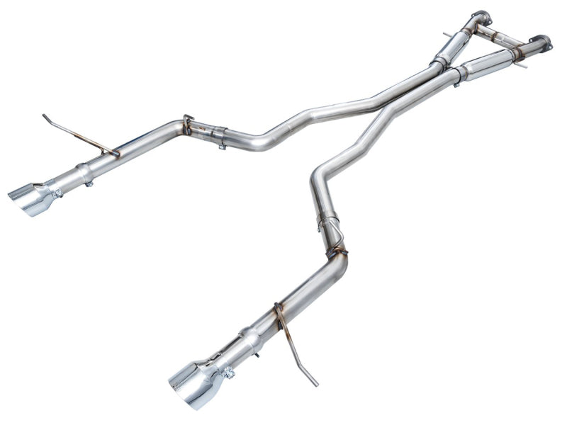 AWE Tuning 18-23 Dodge Durango SRT & Hellcat Track Edition Exhaust - Chrome Silver Tips Catback AWE Tuning
