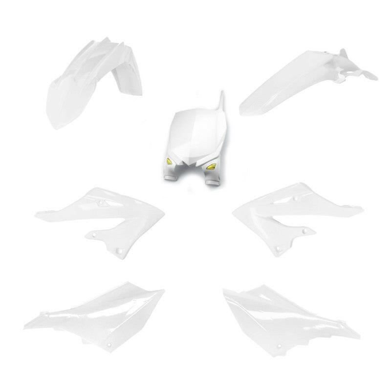 Cycra 22+ Yamaha YZ125 5-pc Replica Body Kit - White Plastics Cycra