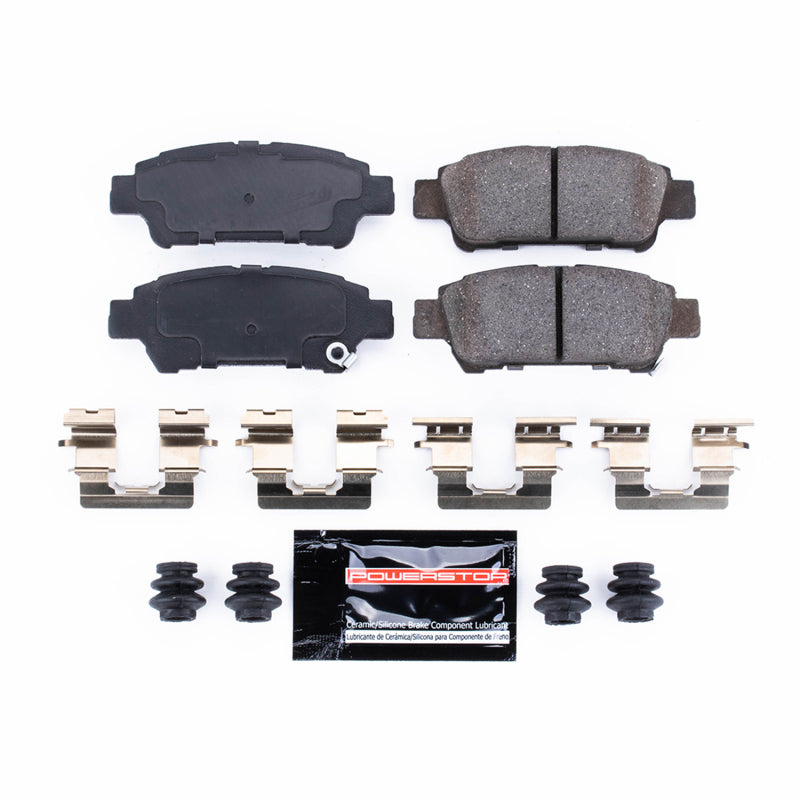 Power Stop 04-10 Toyota Sienna Rear Z23 Evolution Sport Brake Pads w/Hardware Brake Pads - Performance PowerStop