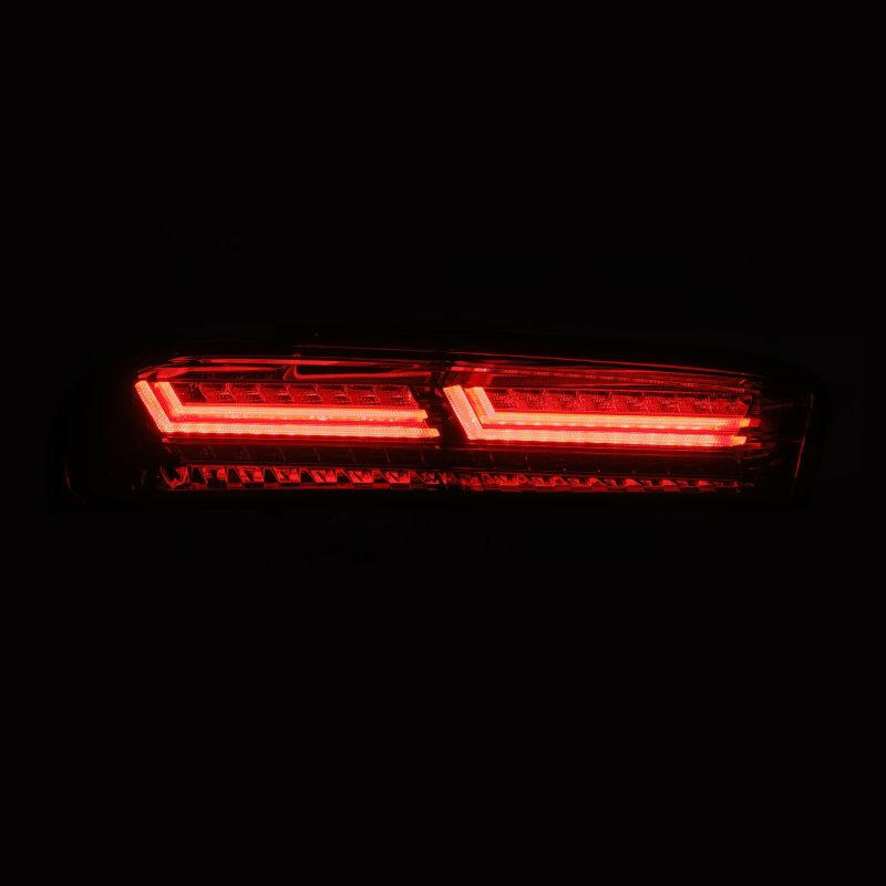 AlphaRex 16-18 Chevrolet Camaro PRO-Series LED Tail Lights Jet Black Tail Lights AlphaRex