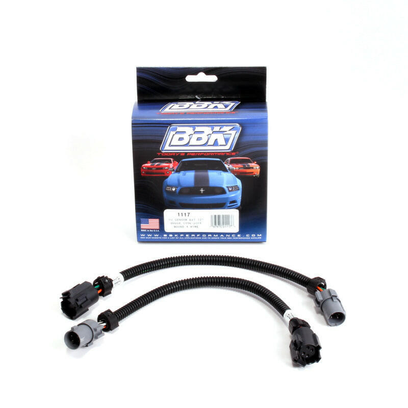 BBK 96-04 Dodge 4 Pin Round Style O2 Sensor Wire Harness Extensions 12 (pair) Gauge Components BBK