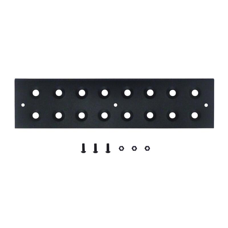 Westin Replacement service kit includes 15.5 inch die stamped step pad and fasteners - Black Hardware - Singles Westin