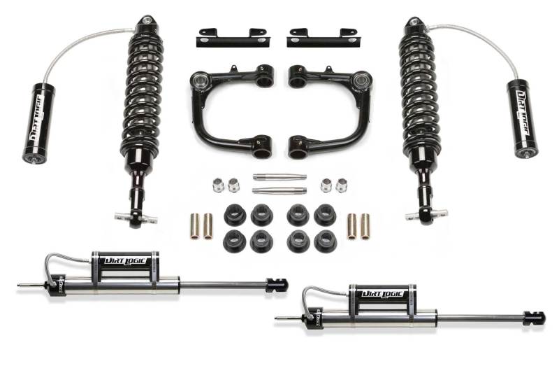 Fabtech 2015-21 Toyota Tacoma 2WD/4WD 6 Lug Models 3in UCA Sys w/Dlss 2.5 C/O Resi & Rr Dlss Resi Coilovers Fabtech