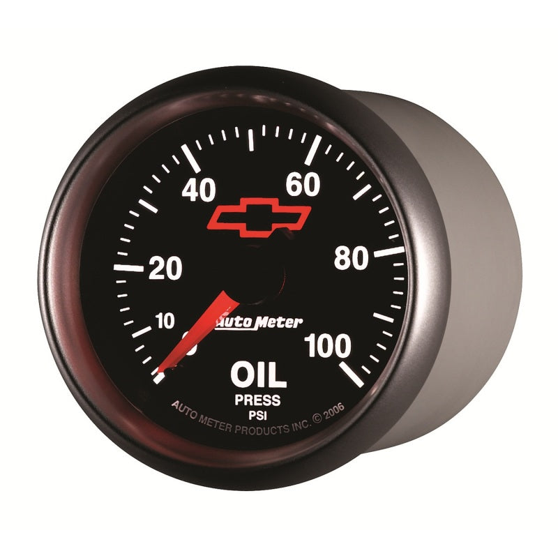 Autometer Sport-Comp II GM 52mm 0-100 PSI Mechanical Oil Pressure Gauge Gauges AutoMeter