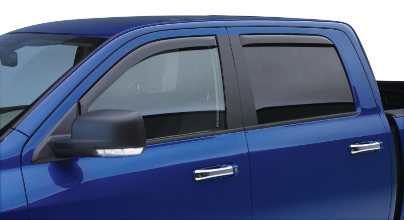 EGR 14+ Chev Silverado/GMC Sierra Dbl Cab In-Channel Window Visors - Set of 4 - Matte (571675) Wind Deflectors EGR