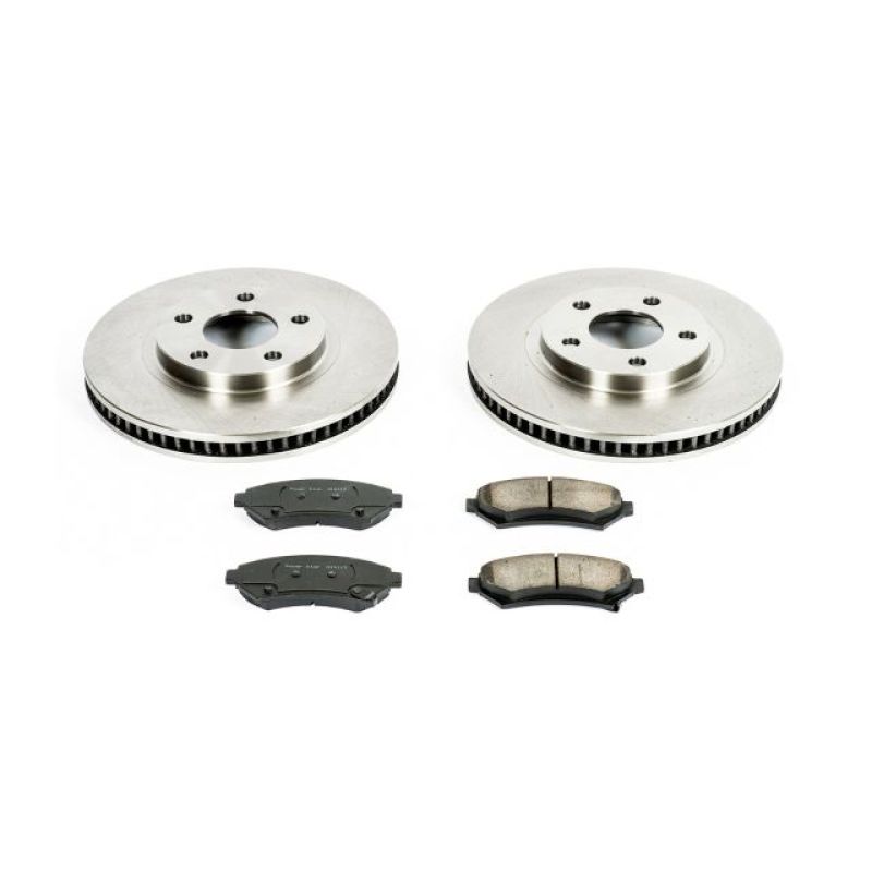 Power Stop 00-04 Buick LeSabre Front Autospecialty Brake Kit Brake Kits - OE PowerStop
