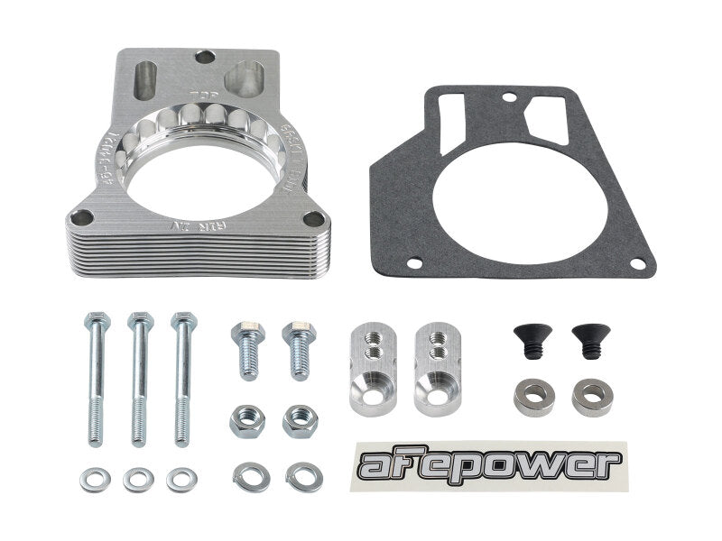 aFe Silver Bullet Throttle Body Spacer GM Trucks 2500/3500 96-00 V8-7.4L/01-07 V8-8.1L Throttle Body Spacers aFe