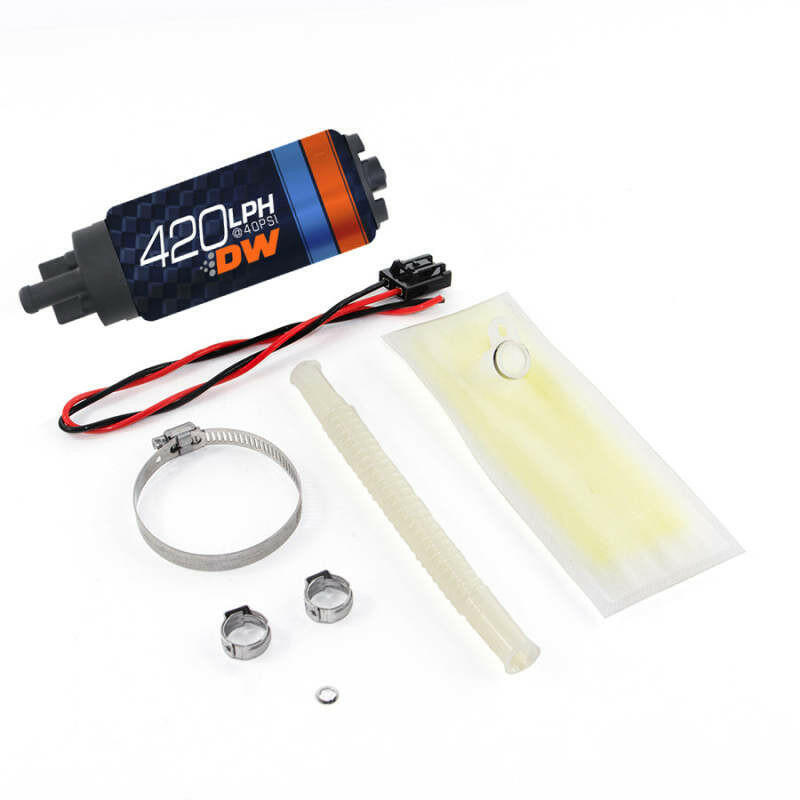 Deatschwerks DW420 Series 420lph In-Tank Fuel Pump w/ Install Kit For BMW E36 / E46 Fuel Pumps DeatschWerks