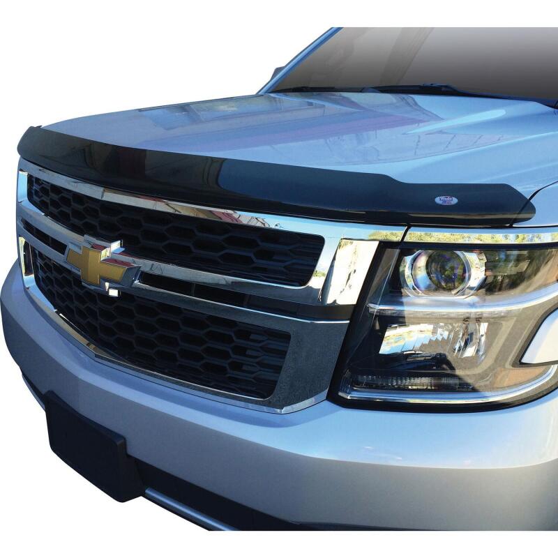 Westin 2015-2018 Chevrolet Suburban/Tahoe Wade Platinum Bug Shield - Smoke Stone/Bug Deflectors Westin