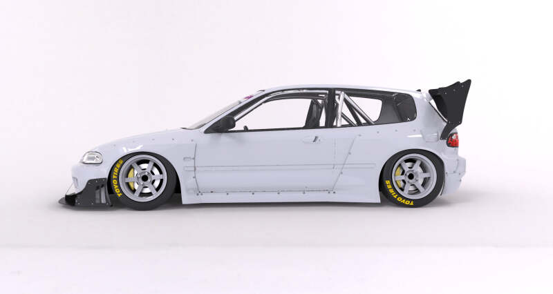 GReddy Pandem 92-98 Honda Civic Hatchback (EG) Rocket Bunny Full Wide-Body Aero Kit V1.5 Body Kits GReddy