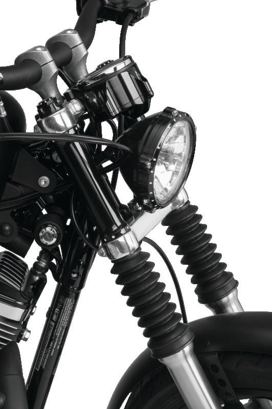 Bikers Choice 39MM Black Short Fork Boots Pr Fork Assemblies Bikers Choice