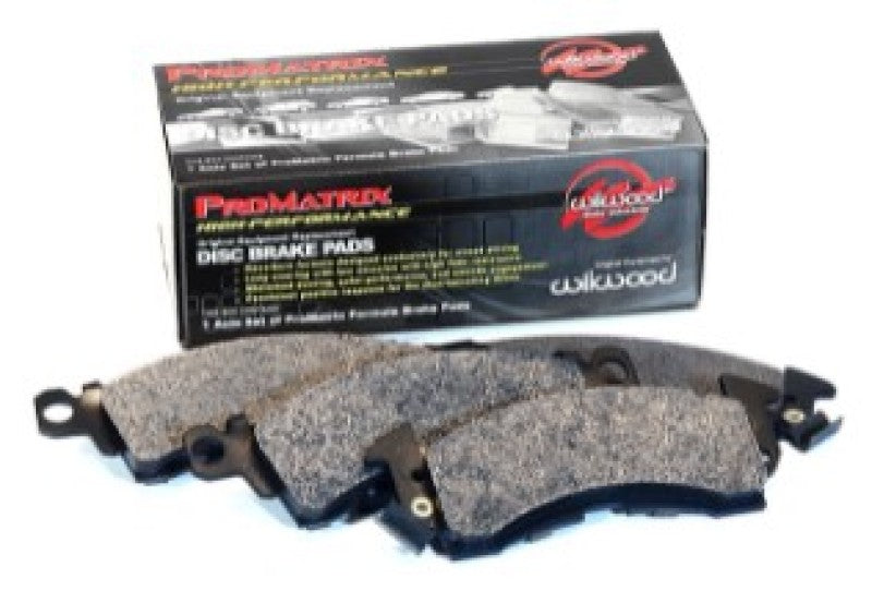 Wilwood Pad Set Promatrix D412 Brake Pads - Performance Wilwood