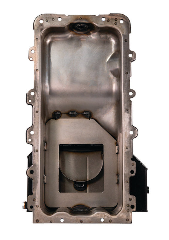 Moroso Ford 4.6/5.4L (w/Rear Sump) Kicked Out Wet Sump 7qt 6.5in Steel Oil Pan Oil Pans Moroso