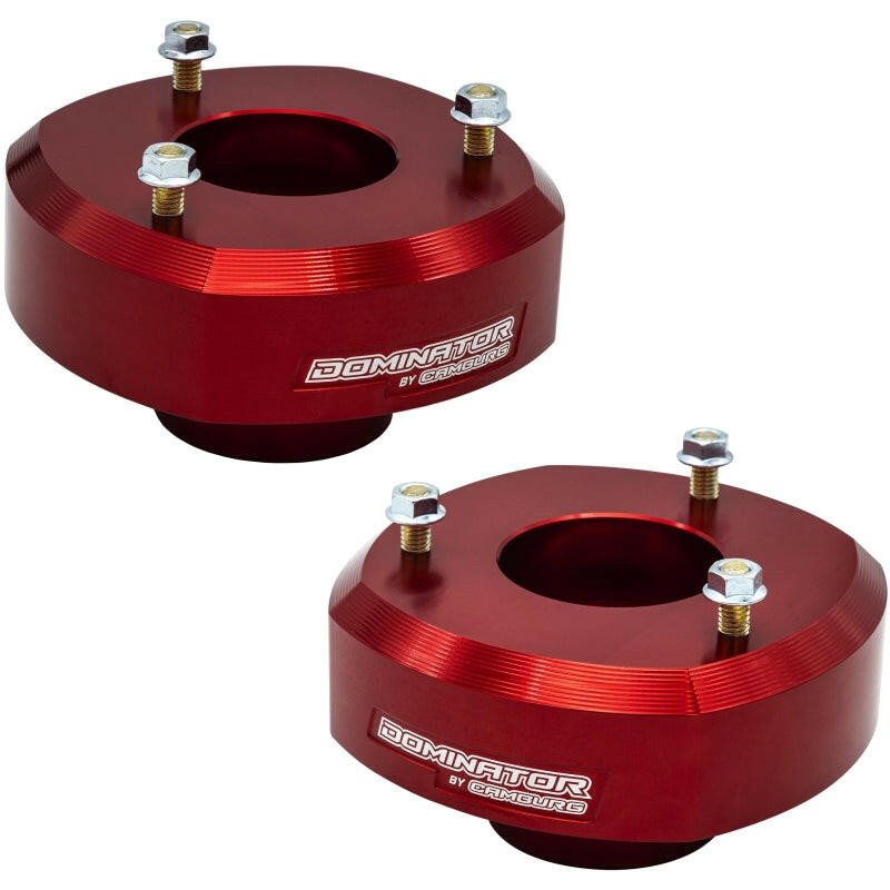 Camburg 19-24 Chevrolet Silverado 1500 2in. Front Spring Preload Spacer Kit (Red) Drain Plugs Camburg