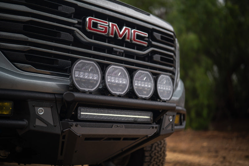 DV8 Offroad 2022-2025 GMC Sierra 1500 Tube Front Bumper Bumpers - Steel DV8 Offroad