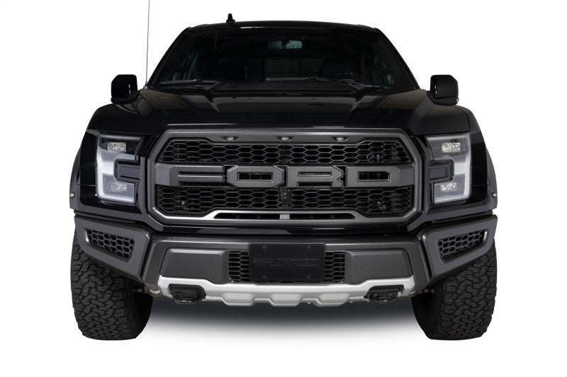 Putco 18-20 Ford F-150 Raptor - Hex Shield - Black Powder Coated Bumper Grille Inserts Grilles Putco