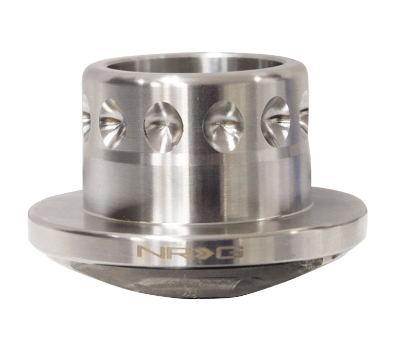 NRG Short Spline Adapter - SS Welded Hub Adapter With 3/4in. Clearance Steering Wheel Hubs NRG