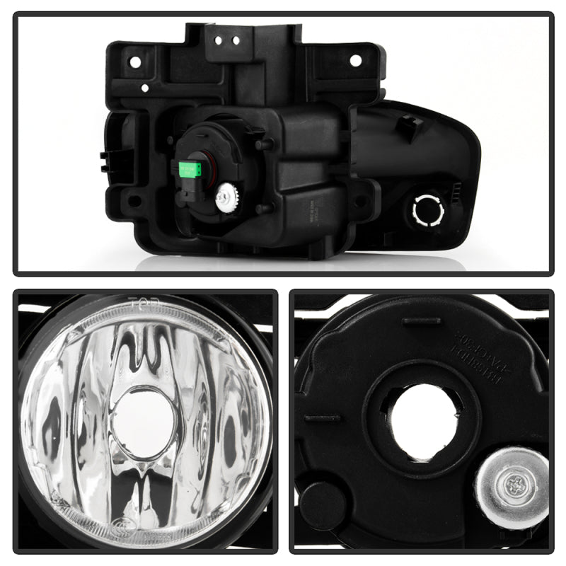 Spyder 19-22 Dodge Ram 2500/3500 Halogen Only OEM Style Fog Lights w/Universal Switch Fog Lights SPYDER