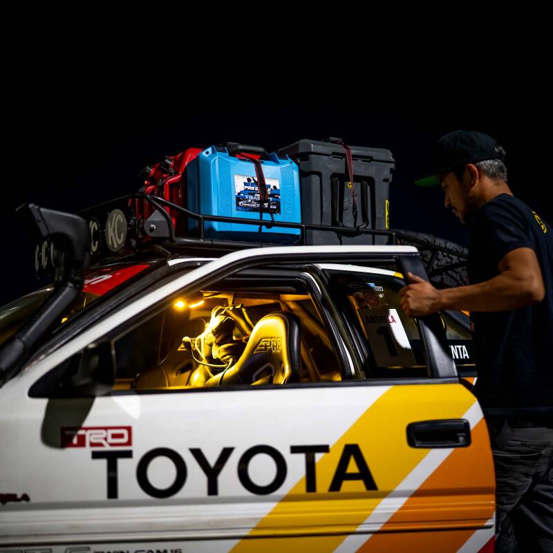 KC HiLiTES Dual Cyclone Dome Light Mount for Roll Cages Light Bars & Cubes KC HiLiTES