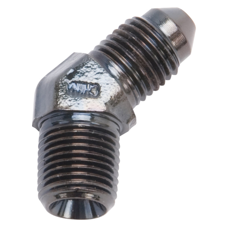 Russell Performance -3 AN SAE Brake Adapter Fitting (Black) Fittings Russell