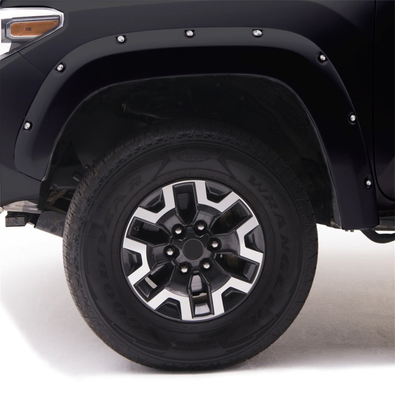 EGR 11-15 Ford Super Duty Bolt-On Look Color Match Fender Flares - Set - Carbon Black Fender Flares EGR