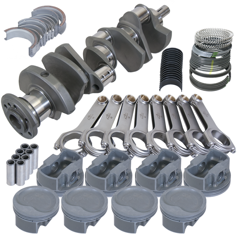 Eagle Pontiac 455 4.250in Crank 6.800in I-Beam Rods -22cc 4.155in Pistons Rotating Assembly Rotating Assemblies Eagle