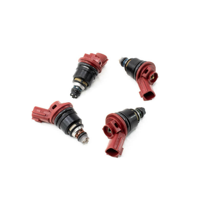 DeatschWerks Nissan G20 / SR20 / 240sx SR/KA 270cc Side Feed Injectors Fuel Injector Sets - 4Cyl DeatschWerks