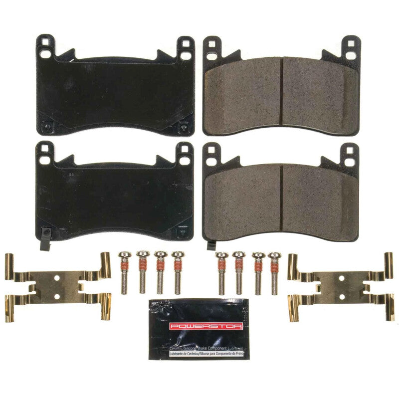 Power Stop 21-23 Acura TLX Front Z23 Evo Sport Brake Pads w/Hardware Brake Pads - Performance PowerStop