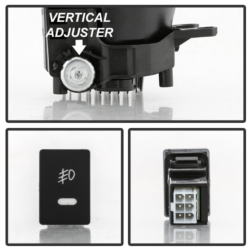 Spyder 13-15 Lexus GS350/GS450h w/F-Sport Pkg OEM LED Fog Lights w/Switch - Clear (FL-LGS13FS-LED-C) Fog Lights SPYDER