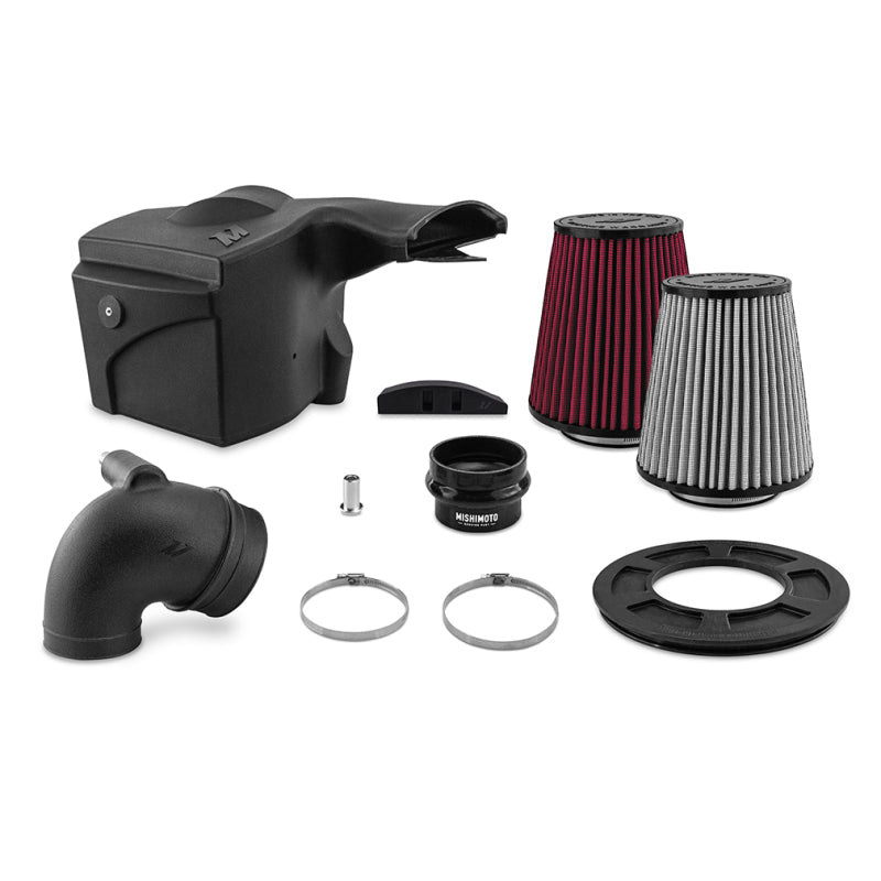 Mishimoto 2019+ Ford Ranger 2.3L Intake/Snorkel Bundle - Dry Filter Scoops & Snorkels Mishimoto