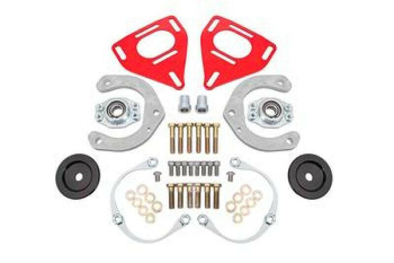 BMR 16-24 Chevrolet Camaro Caster Camber Plates (Coil-Over Only) - Red Shock Mounts & Camber Plates BMR Suspension