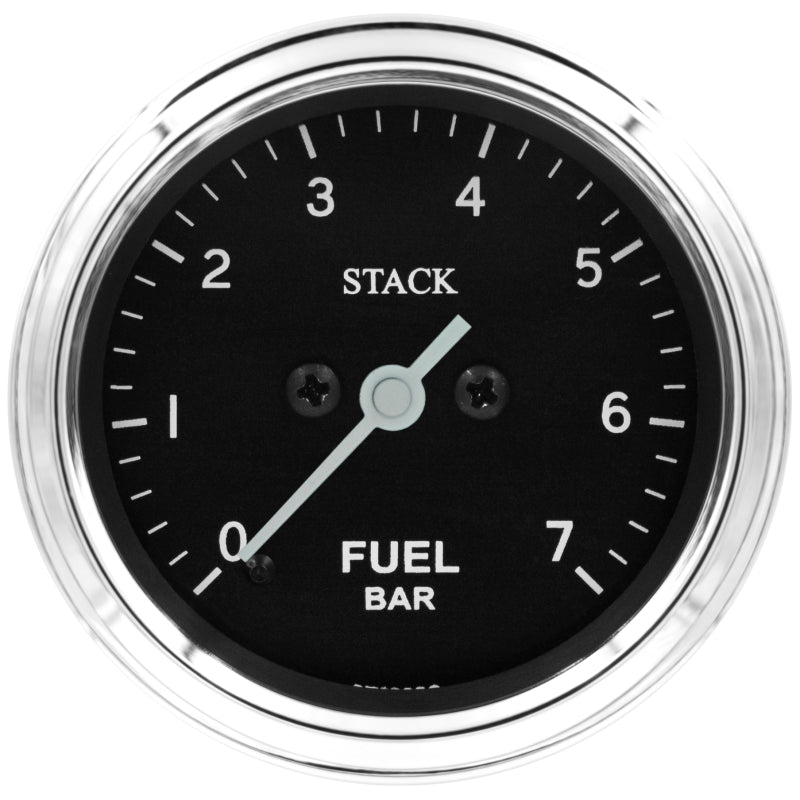 Autometer Stack 52mm 0-7 Bar M10 Male Pro Stepper Motor Fuel Pressure Gauge - Classic Gauges AutoMeter