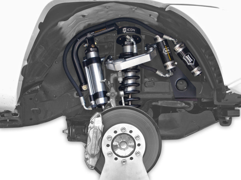 ICON 2007+ Toyota FJ / 2003+ Toyota 4Runner/05-Up Tacoma S2 Shock Hoop Kit Brackets ICON