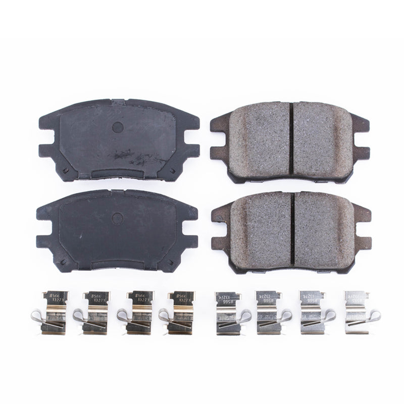 Power Stop 02-03 Lexus RX300 Front Z17 Evolution Ceramic Brake Pads w/Hardware Brake Pads - OE PowerStop