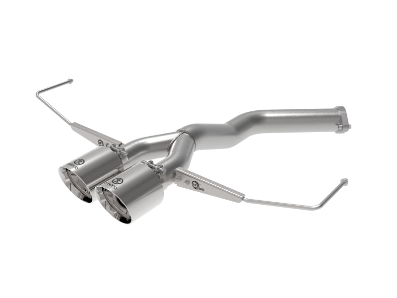 aFe Takeda 3in-2.5in 304 SS Axle-Back Exhaust w/Polished Tip 19-20 Hyundai Veloster I4-1.6L(t) Axle Back aFe