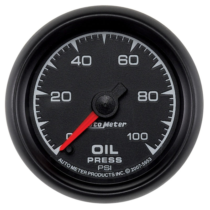 Autometer ES 52.4mm 0-100 PSI Oil Pressure Gauge Gauges AutoMeter