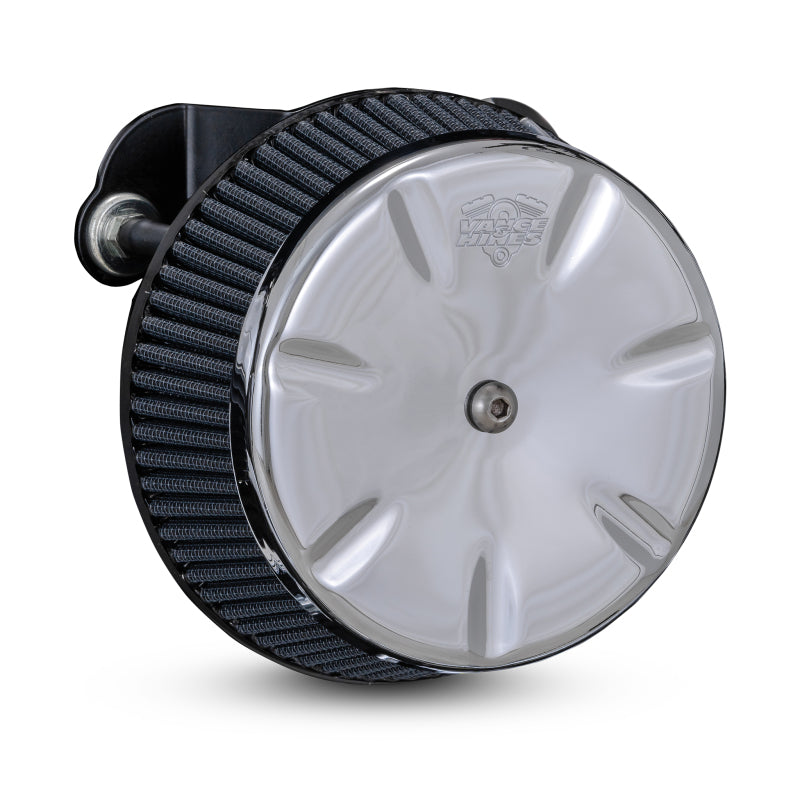 Vance & Hines HD Touring/Tri Glide/Softail M8 VO2 Eliminator Chrome Short Ram Air Intakes Vance and Hines