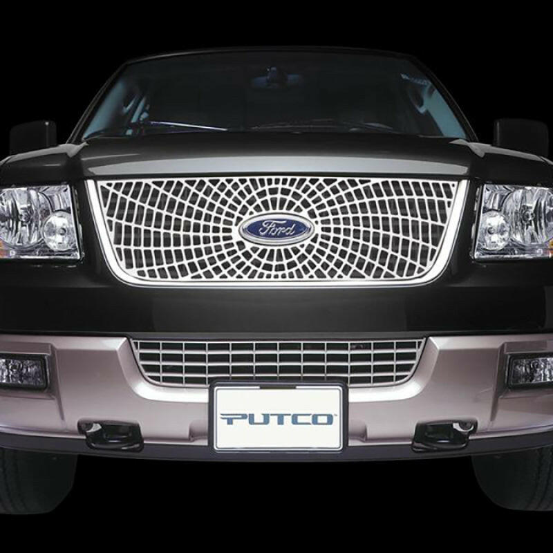 Putco 02-08 GMC Envoy Liquid Spider Web Grilles Grilles Putco
