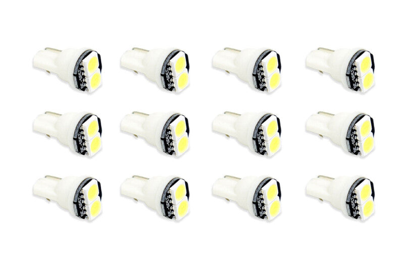 Diode Dynamics 194 LED Bulb SMD2 LED Warm - White Set of 12 Bulbs Diode Dynamics