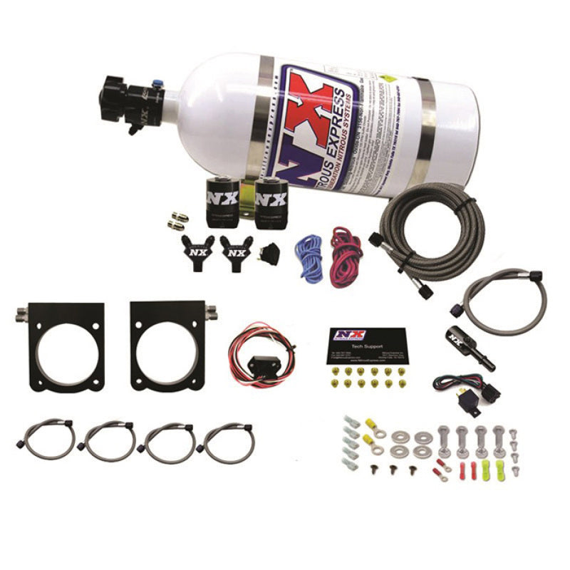 Nitrous Express 13-17 Dodge Viper (Gen-V) Nitrous Plate Kit (50-400HP) w/10lb Bottle Nitrous Systems Nitrous Express