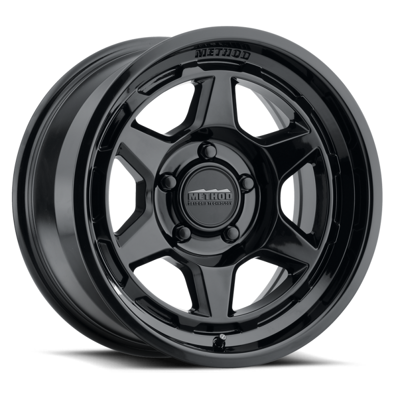 Method MR708 Bead Grip Wheel - 17x9 / 5x5 / ET -38 / 71.5mm CB - Gloss Black Wheels - Cast Method Wheels