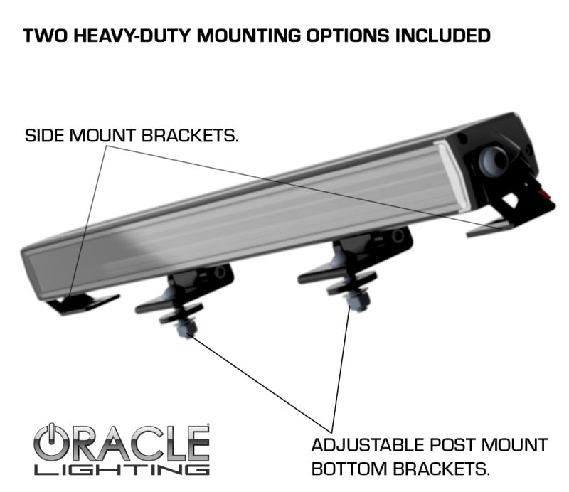 Oracle Lighting Multifunction Reflector-Facing Technology LED Light Bar - 14in Brackets ORACLE Lighting