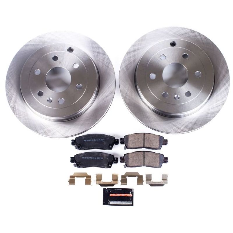 Power Stop 08-17 Buick Enclave Rear Autospecialty Brake Kit Brake Kits - OE PowerStop