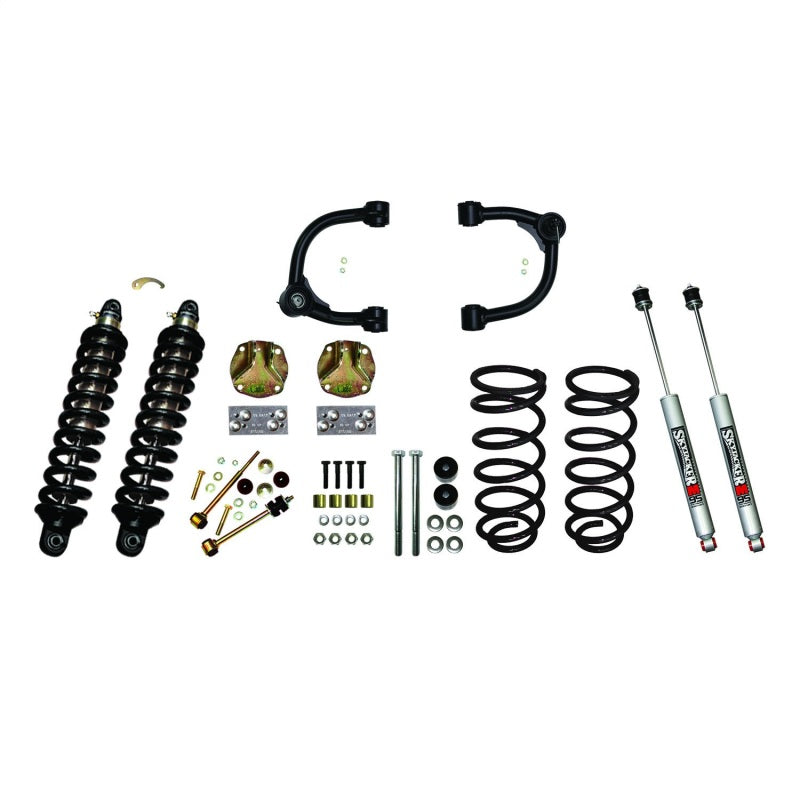 Skyjacker 3 in. Upper A-Arm Kit with Front Coils/Rear Coils/M95 Monotube Shocks 03-21 Toyota 4Runner Lift Kits Skyjacker