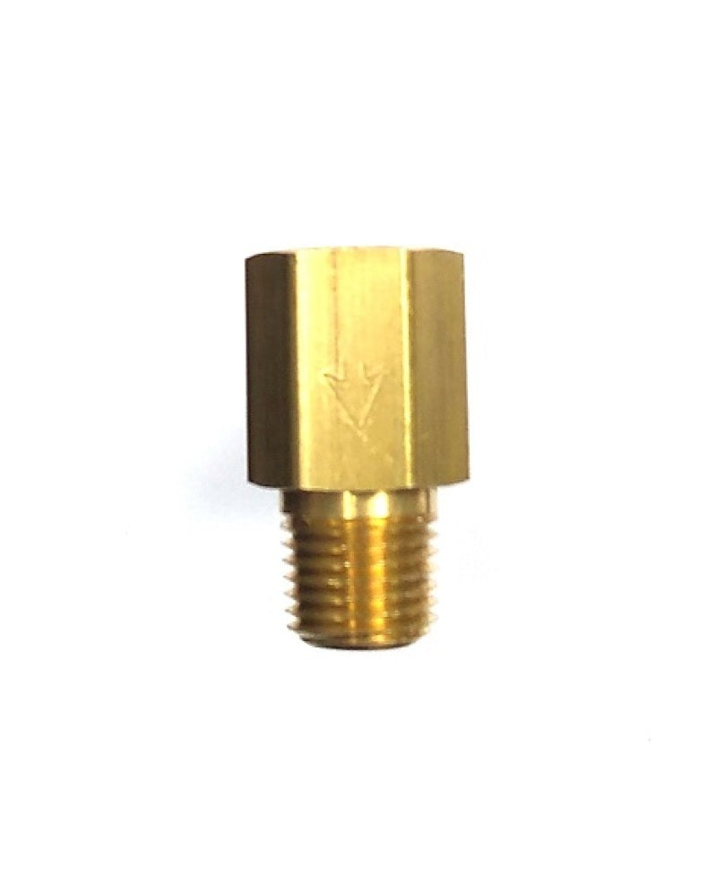 Ridetech Brass Check Valve 1/4in NPT x 1/4in NPT Air Tank Components Ridetech