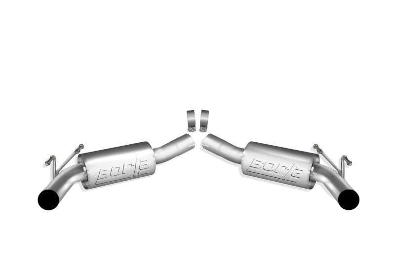 Borla 10-11 Chevy Camaro SS Coupe/Convertible 6.2L 8cyl SS S-Type Exhaust (REAR SECTION ONLY) Axle Back Borla